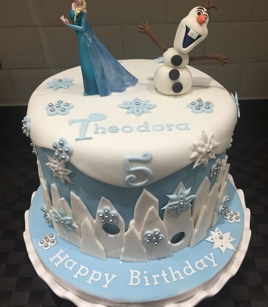 Frozen Birthday Cake