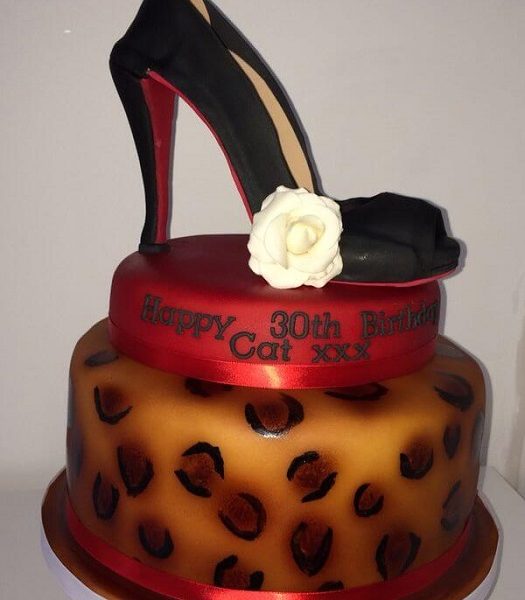 High Heel Birthday Cake